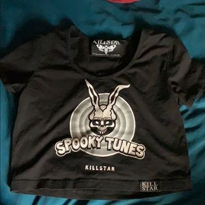 Used Killstar “Spooky Tunes” Crop Top